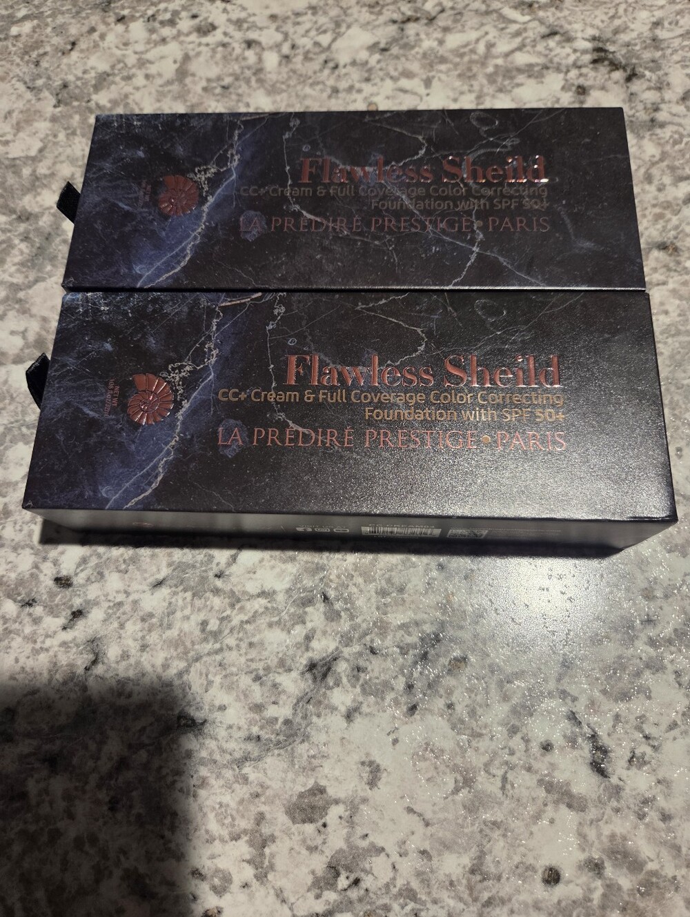 2 New Flawless Shield Foundation #5 2WL And #4  2NL Makeup